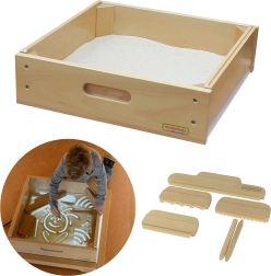 Masterkidz sandmaling-ramme med tilbehør