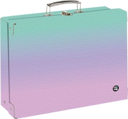 Kuffert A4 OXY NEXT Ombre Pink