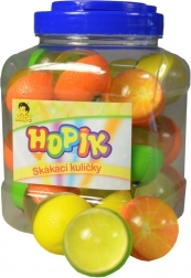 Hopskulky Appelsin, Citron, Lime 4cm, 26 stk