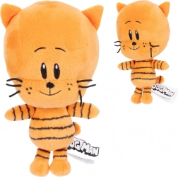 Plysbamse LIL PETEY fra DOG MAN – orange kat 20 cm