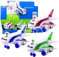 Rejsefly på batterier med effekter