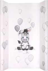 skiftepude New Baby Zebra hvid 80 × 50 cm