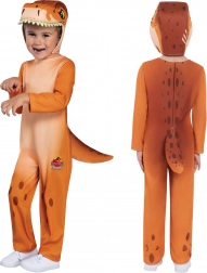 Børnekostume JURASSIC WORLD T‑Rex 3–4 år (100–107 cm)