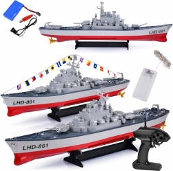 Fjernstyret slagskib LHD-881 i skala 1:390