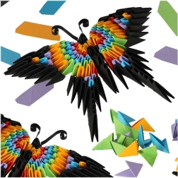 Alexander kreativt sæt Origami 3D sommerfugl