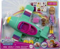 Barbie Chelsea – fly med pilotdukke og hvalp