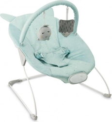 Vibrerende liggestol med melodier MoMi Glossy blå