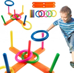 Ringspil – farverigt plastsæt