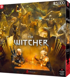 Puslespil The Witcher: Gwent-spil 1000 brikker