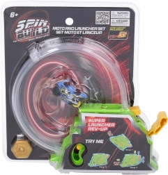 Spin and Build Udslyngningsanordning med to motorcykler