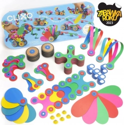 Clixo Wheel Creator magnetisk byggesæt 72 stk.