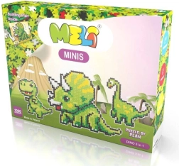 M ait Meli Minis dino 3 i 1 byggesæt 1000 dele