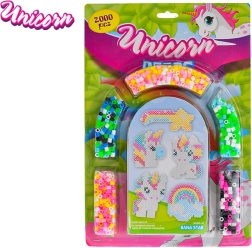 Unicorn sæt med strygeperler til børn
