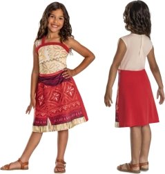 børnekostume Disney Vaiana Moana 2 (5–6 år)