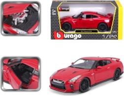 Metalmodelbil 1:24 Nissan GT‑R – Rød