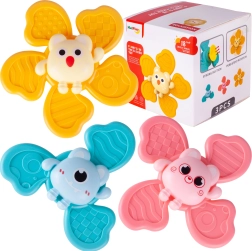 Sæt med 3 baby-spinner-rangler