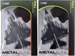 Metal flyvemaskine med tilbagekørsel på batteri