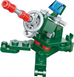 Qman Trans Collector Kanon Flak Byggesæt