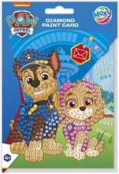 Kreativt sæt diamantmaling PAW PATROL 18 × 12,5 cm