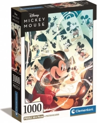 Puslespil 1000 brikker Kompakt Mickey Mouse Fest