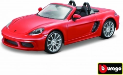 Model Bburago Porsche 718 Boxster orange 1:24