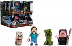 Minecraft Movie metal samlerfigurer 6,5 cm – 4 varianter
