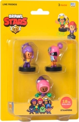 brawl stars 3 pakke figurer med stempler