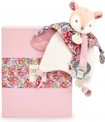 Doudou sæt legetøj med sutteholder Rådyrlam