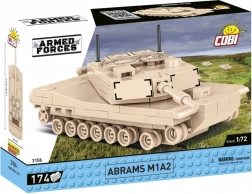 COBI Abrams M1A2 – byggesæt tank 1:72 (174 klodser)