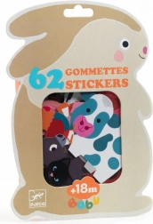 Djeco mine første klistermærker – bondegårdsdyr