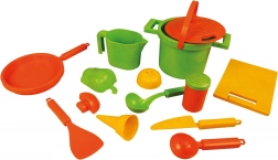 lena eco sandkøkkensæt, 14 dele