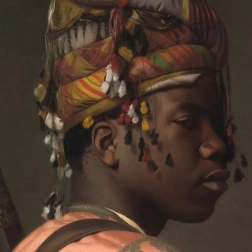 Firkantet puslespil CURIOSI Q Art: sort bashi‑bozuk, 66 brikker