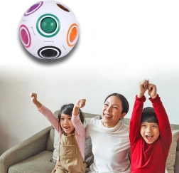 Hjernetræningskugle Rainbow Ball 3D