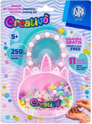 ASTRA perlesæt enhjørning