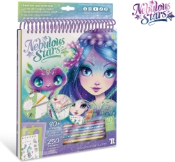 Nebulous Stars kreativt sketchbook Nenuphia