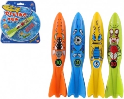 Dykker-torpedo til vand 13 cm