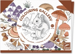 Malebogsgalleri Natur fra Djeco