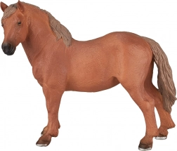 Figur af brun hoppe Suffolk Punch