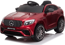 Elektrisk legetøjsbil MERCEDES-AMG GLC 63 S Coupé, rød