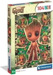 Clementoni puslespil med 104 brikker Marvel Groot