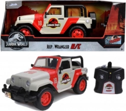 RC bil JURASSIC PARK Jeep Wrangler 1:16 med turbo