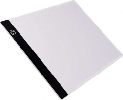 LED-belyst A4-lysbord til tegning og overføring