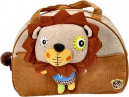 Børnetaske EcoSnoopers med løvemotiv