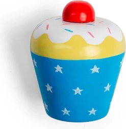 Bigjigs Toys træ-kage med kirsebær på toppen