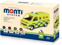 Byggesæt Monti System Ambulance Renault Trafic model 1:35
