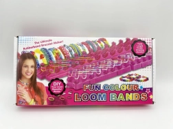 Kreativt sæt til at lave armbånd LOOM BANDS – 600 stk