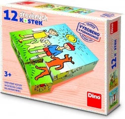 Træklodser Hund og Kat – 12 klodser