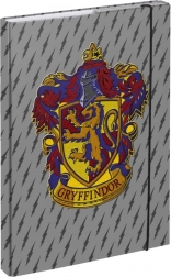 Baagl mapper til skolehæfter A4 Harry Potter Gryffindor våbenskjold