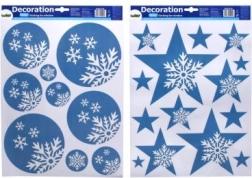 Vinduets dekoration til jul 41x29 cm