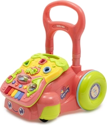 Baby Mix gåvogn med legetøj, lyserød